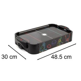 Electronic Tabletop Air Hockey Game with LED Lighting & Blower Air Hockey Table