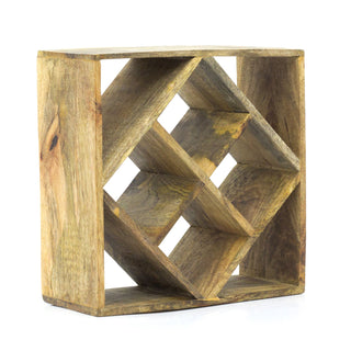 Mango Wood Wine Rack Wine Rack Storage Wine Cabinet | Wine Bottle Holder Free Standing Wine Bottle Rack | Home Bar Wine Bottle Storage Holder