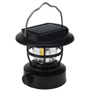 Camping Lantern with USB and Solar Charging | Compact Portable LED Outdoor Lamp