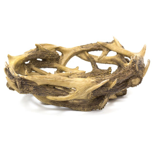 Antler Bowl | Antler Decorative Bowl | Rustic Decorative Antler Bowl House Warming Gift