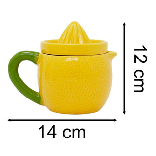 Ceramic Lemon Juicer | Manual Citrus Squeezer for Fresh Juice & Cocktails 300ml