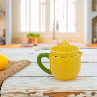 Ceramic Lemon Juicer | Manual Citrus Squeezer for Fresh Juice & Cocktails 300ml