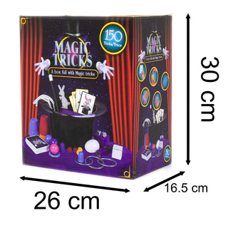 Childrens Magic Set Box Of Magic | 150 Magic Tricks For Kids Wand & Top Hat