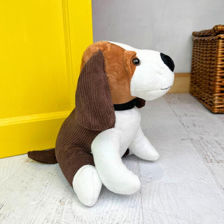 Charming Beagle Dog Doorstop - Novelty Animal Door Stop