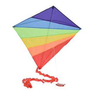 Children's Rainbow Kite Diamond Kite | Easy Fly Kite For Kids Boys Girls Kite | Kites For Children Outdoor Toys Flying Toys