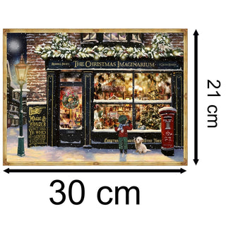 Christmas Advent Calendar The Christmas Imaginarium | Christmas Shop Advent Calendar Traditional Advent Calendar | Picture Advent Calendar Paper Advent Calendar