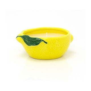 Citronella Scented Candle | Lemon - Shaped Candle Holder Outdoor Garden Candle