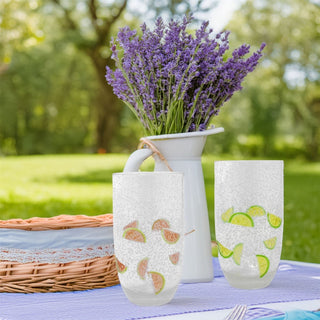 Citrus Fruit Highball Glass | Reusable Hi Ball Plastic Drinks Tumbler - 620ml