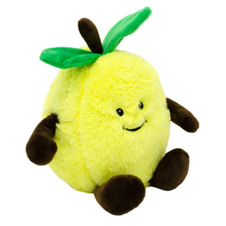 Citrus Lemon Doorstop | Novelty Plush Fabric Fruit Shaped Door Stop - 1.5kg