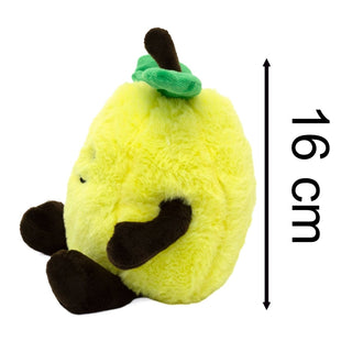 Citrus Lemon Doorstop | Novelty Plush Fabric Fruit Shaped Door Stop - 1.5kg