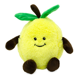 Citrus Lemon Doorstop | Novelty Plush Fabric Fruit Shaped Door Stop - 1.5kg