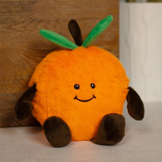 Citrus Orange Doorstop | Novelty Plush Fabric Fruit Shaped Door Stop - 1.5kg