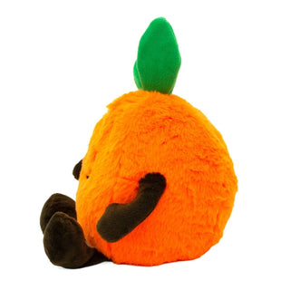 Citrus Orange Doorstop | Novelty Plush Fabric Fruit Shaped Door Stop - 1.5kg