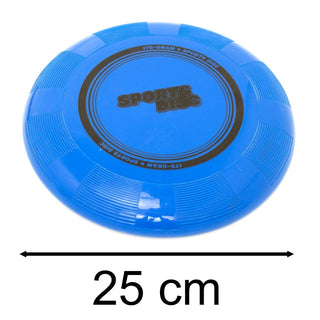 Colourful Flying Disc | Fun Flying Toy Frisbee for Kids Outdoor Game - 25cm