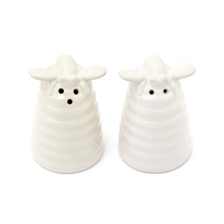 Summer Beehive Shaped Salt and Pepper Shakers | Ceramic Salt and Pepper Pots