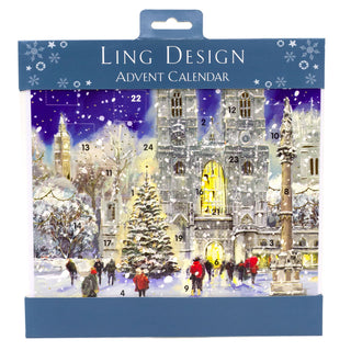 Christmas Advent Calendar Westminster Abbey | Advent Calendar And Envelope