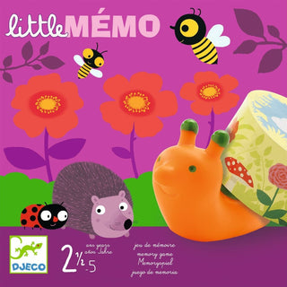 Djeco DJ08552 Little Memo Educational Game | Memory Games for Kids - Animals