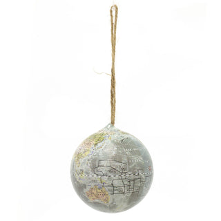 World Globe Christmas Tree Bauble | Planet Earth Christmas Tree Ornament
