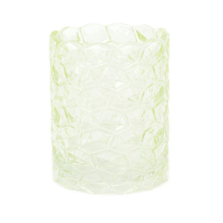 Summer Beehive Glass Pillar Candle Holder | Honeycomb Glass Candle Pot Tealight Holder | Beehive Candle Holder Bee Decoration