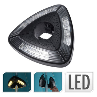 Patio LED Parasol Light Umbrella Lights | Outdoor Garden Patio Umbrella Light | Battery Operated Cordless Outdoor Parasol Lights