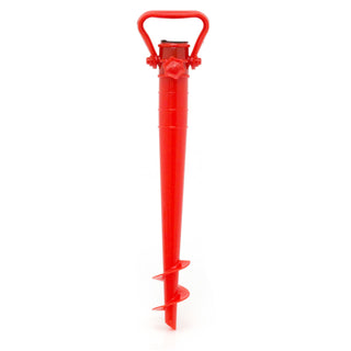 Parasol Sand Ground Anchor Spike | Beach Umbrella Screw In Stand | Portable Sun Umbrella Base - Colour Varies One Supplied