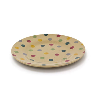 Emma Bridgewater - Polka Dot Rice Husk Plate | Polka Dot Dinner Plate - 25.5cm