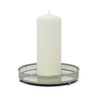 Extra Large Unscented Ivory Church Pillar Candle | Candle for Home & Events 25cm