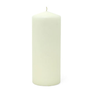 Extra Large Unscented Ivory Church Pillar Candle | Candle for Home & Events 25cm