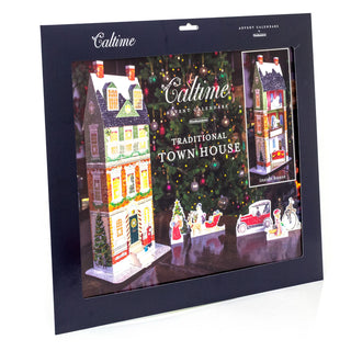 3D Townhouse Christmas Advent Calendar Build Your Own Christmas Advent Calendar