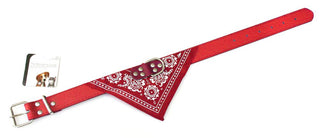 60Cm Fashionable Doggy Bandana Collar ~ Red