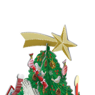 3D Christmas Advent Calendar Heart Of The Forest Pop & Slot Advent Calendar | Pop Up Advent Calendar Freestanding Advent Calendar | Christmas Tree Advent Calendar