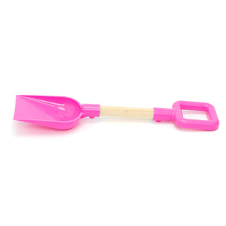 Toyrific 15 Inch Plastic Shaft Spade With Wooden Handle ~ Colour Vary