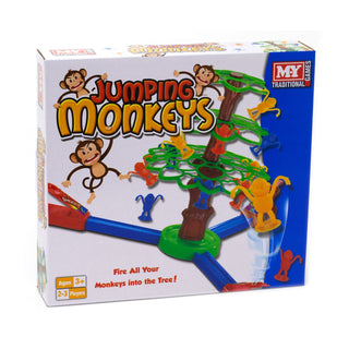 My Traditional Games Monkey Business Tree Top Tumbling Jumping Monkeys Game