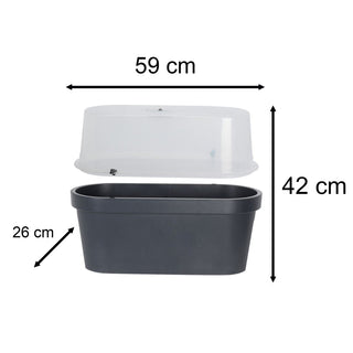 Flower Bridge Mini Greenhouse | Terrace Balcony Railing Greenhouse Planter