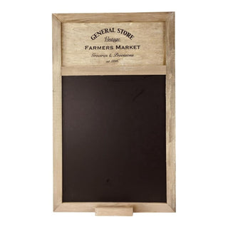 General Store Blackboard, Vintage Farmers Market Style Memo Board - 50cm x 34cm