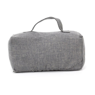 Grey Fabric Door Stop Decorative Indoor Rectangle Weighted Doorstop With Handle