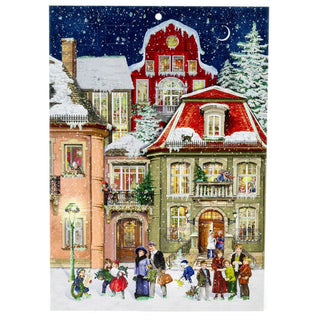 In The Christmas Avenue A4 Christmas Advent Calendar | Picture Advent Calendar