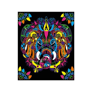 Janod Creative Kit | Animal Colour In Cards & Fluorescent Markers | Age 7+