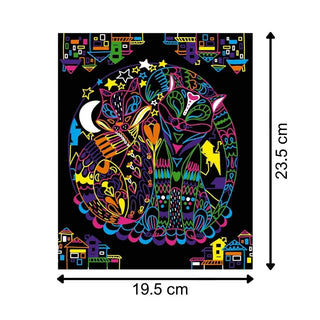 Janod Creative Kit | Animal Colour In Cards & Fluorescent Markers | Age 7+