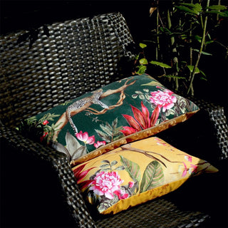 Jungle Leopard Outdoor Cushion | Waterproof Garden Scatter Cushion - 47x27cm