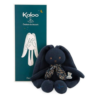 Kaloo Lapinoo Rabbit Cuddly Toy 25cm | Midnight Blue Newborn Baby Bunny Doll