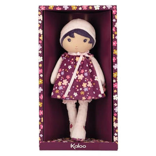 Kaloo Tendress My First Doll 32cm | Violette Soft Toy Cuddly Rag Doll With Dress