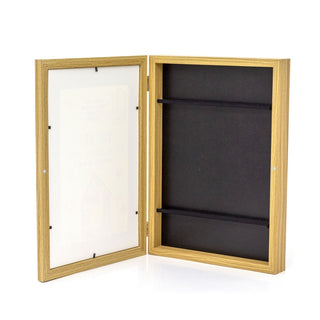 Kids Artwork Display Frame | Front Opening A4 Childrens Wall Art Storage Frame