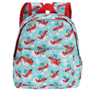 Kids Backpack | Children's Rucksack with Front Pocket for School & Travel - Dinosaur