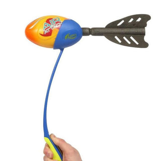 Kids Torpedo Rocket Launcher Set | Children's Flying Rocket Throw & Catch Game