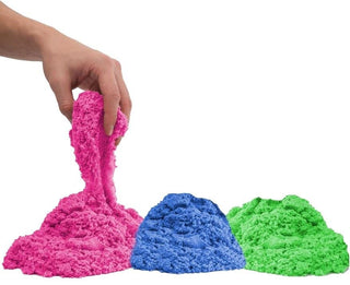 Moving Sand Play Dough Set - With 500G Magic Motion Sand And 6 Sealife Moulds