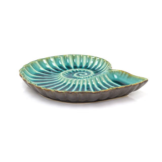 Nautical Decorative Display Dish | Ammonite Fossil Trinket Jewellery Dish