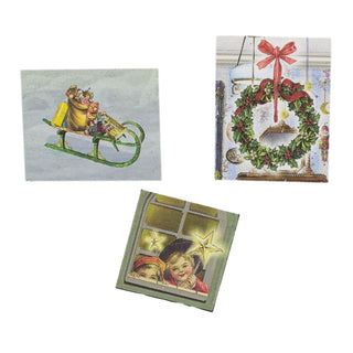 Nostalgic Christmas Time Advent Calendar | Traditional Advent Calendar - A3