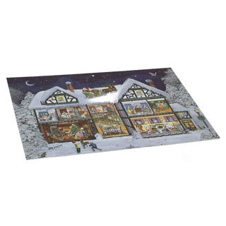 Nostalgic Christmas Time Advent Calendar | Traditional Advent Calendar - A3