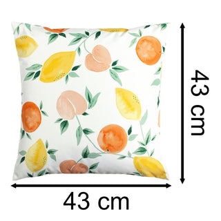 Orchard Fruit Cushion | Water - Resistant Outdoor Pillow for Garden or Patio 43cm